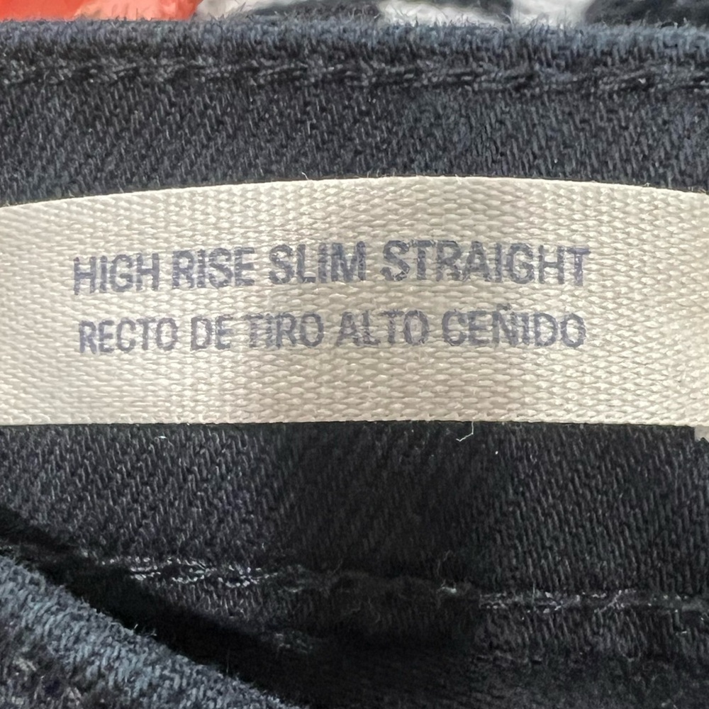 Universal Thread Black High Rise Slim Straight Jeans - Picture 5 of 5